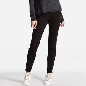 Uniqlo Black Heattech Denim Sweat Pants